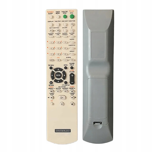 GUPBOO Télécommande Universelle de Rechange Pour Sony FST-ZX100D LBT-ZX80D MHC-GN1000D MHC-GN999