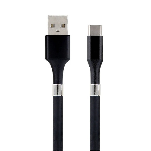 MOOOV Câble USB-C /USB-A aimanté 2 m - noir