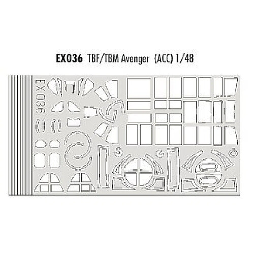 TBF/TBM Avenger - 1:48e - Eduard Accessories