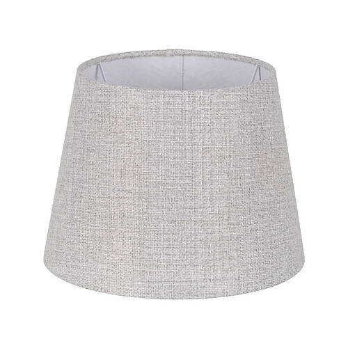 BigBuy Home Écran de lampe Gris Polyester 35 x 35 x 26 cm