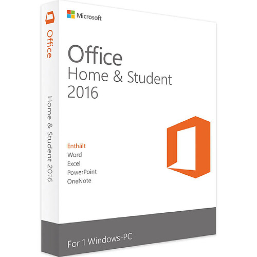 Microsoft Office Famille et Étudiant 2016 - neuf - en téléchargement