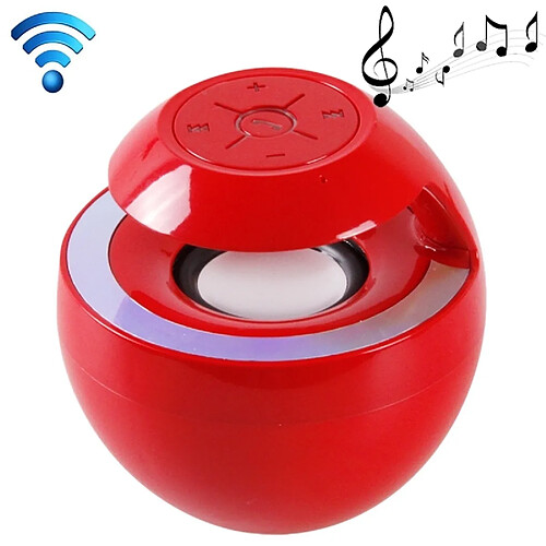 Wewoo Enceinte Bluetooth d'intérieur rouge pour iPad / iPhone / Autre Téléphone Mobile, Fonction Main Libre, Attrayant Swan Style 3.0 + EDR Haut-Parleur