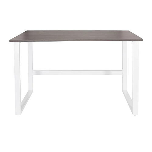 Bureau WORKSPACE LIGHT I 120 x 60 cm gris/blanc hjh OFFICE