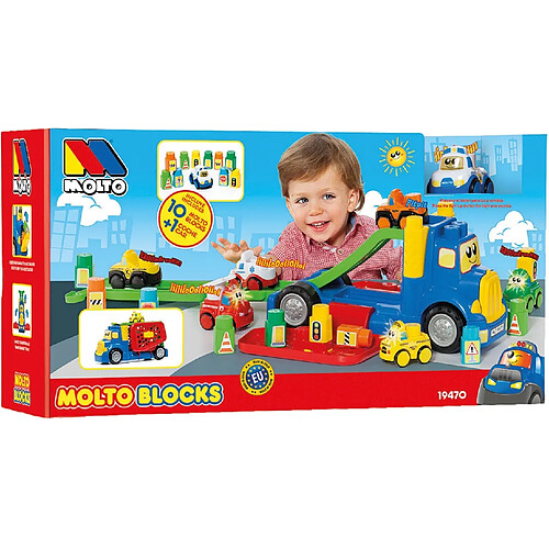 Molto - Camion Avec Blocks Et Voitures