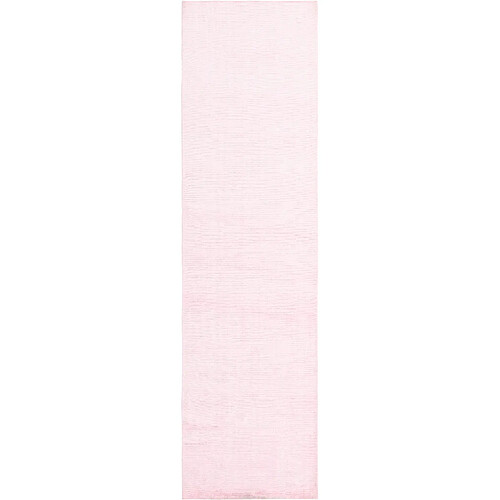 Vidal Tapis de couloir en laine 297x79 rose Darya