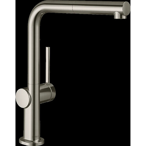 Mitigeur de cuisine HANSGROHE Talis M54 , avec douchette extractible 1 jet aspect acier inox - 72808800