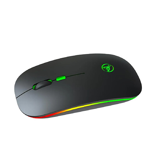 Yonis Souris Sans Fil Rechargeable Lumineuse