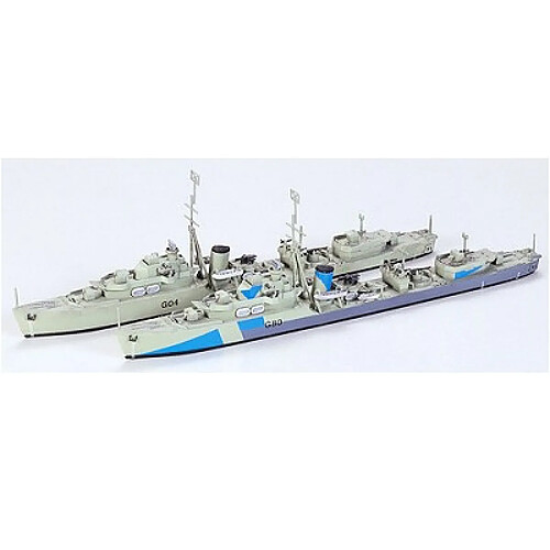 Tamiya 1/700 Waterline Series No. 904 British Navy Destroyer O Grade 2 Ship Set Plastique Modèle 31904