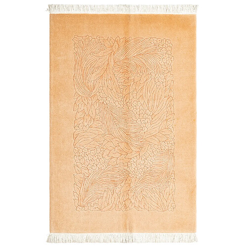 Vidal Tapis de laine 178x119 brun Darya