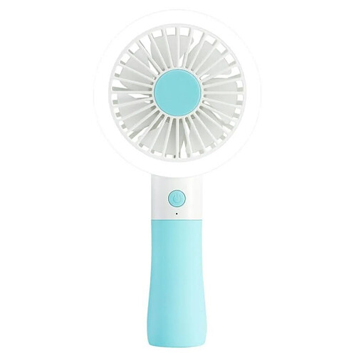 Well Star D10 1 Mini Ventilateur USB Portable Ventilateur de lumière LED Refroidisseur D'Air Rechargeable Portatif Ventilateur De Refroidissement Silencieux Pour Dortoir d'Étudiants De Bureau à Domicile À L'Extérieur Tr