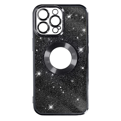 Avizar Coque iPhone 14 Pro Paillette Noir