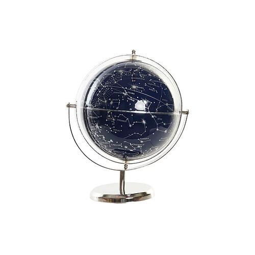 Globe terrestre DKD Home Decor Bleu Métal PVC Constellation (23 x 20 x 28 cm)