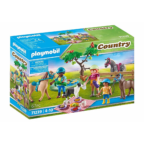 Playmobil® Country Cavaliers, chevaux et pique-nique