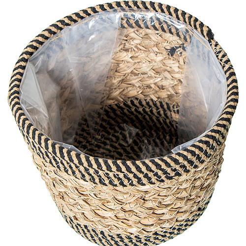 Cache-pot Alexandra House Living Marron Rotin Fibre naturelle