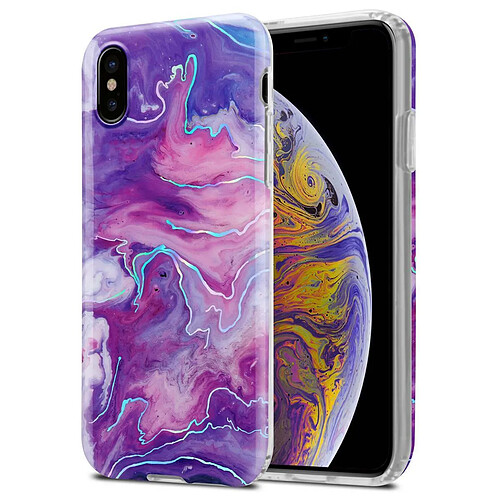 Cadorabo Coque iPhone XS MAX Etui en Mauve