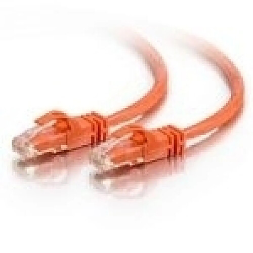 Cables To Go C2G Cat6 550MHz Snagless Patch Cable 0.5m câble de réseau 0,5 m Orange