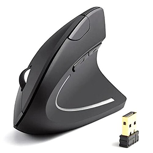 Universal 2,4 g de souris optique sans fil de souris ergonomiques souris verticales DPI réglables pour ordinateur portable PC