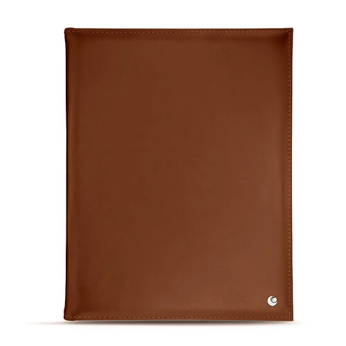 Porte documents hôtel - couleur Marron ( Nappa - Pantone #8B4720 ) - NOREVE