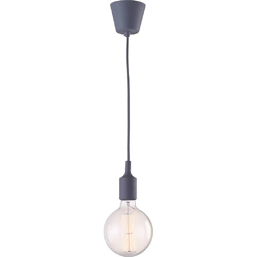 ICONIK INTERIOR Lampe ampoule Edison silicone Gris