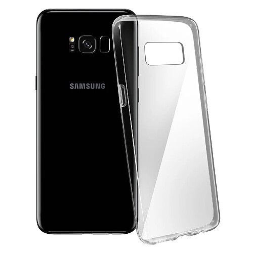 Avizar Coque Galaxy S8 Protection transparente silicone gel souple antirayures