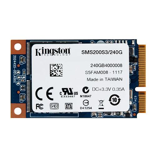 Kingston SSDNow mS200 mSATA 240 Go