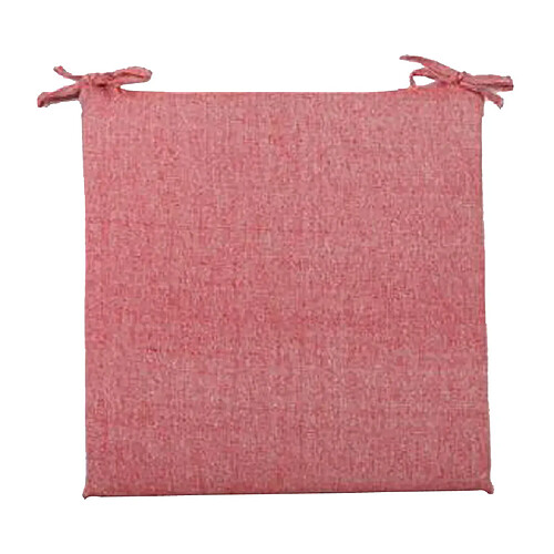 coussin lavable carré lavable rouge clair