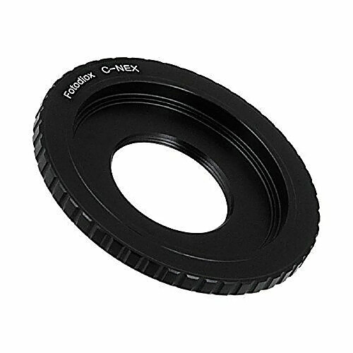 Fotodiox Adaptateur de monture d'objectif pour C-mount à Sony Alpha NEX E-mount