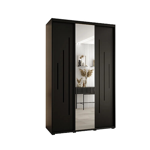 Abiks Meble Armoire Davos 13 À Portes Coulissantes 235,2/150/60 3 Portes