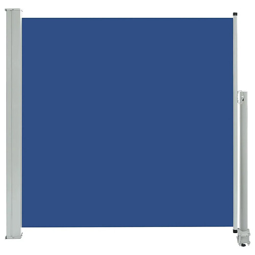 Maison Chic Auvent latéral rétractable de balcon | Store extérieur | Auvent solaire de patio 160x300 cm Bleu -GKD53148