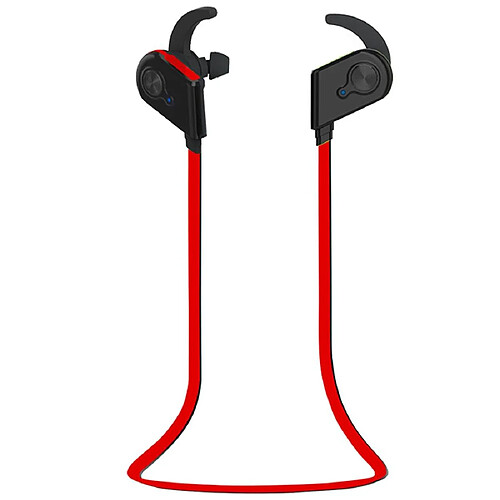 Yonis Ecouteurs Bluetooth Sans Fil Sport Rouge