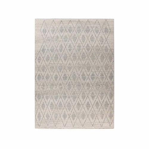 Paris Prix Tapis Tissé Déco Scandinave Gène IV Beige & Bleu 80 x 150 cm