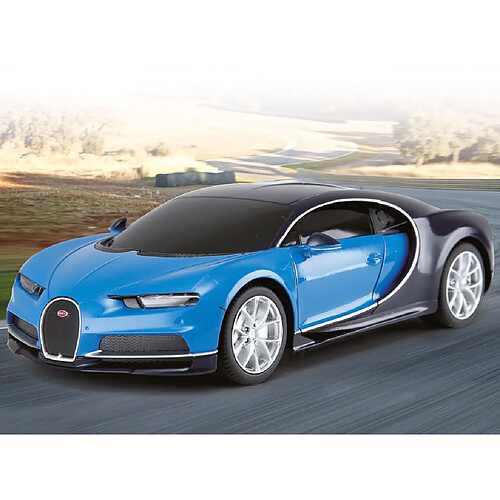 Jamara Voiture télécommandée Bugatti Chiron 1:24 Bleu