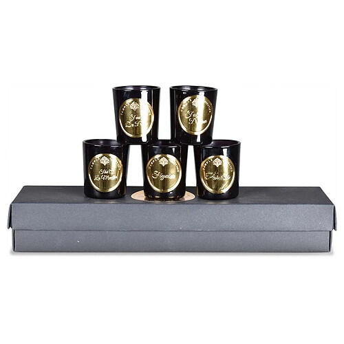 OPJET Coffret de 5 bougies parfumées Essentiels.