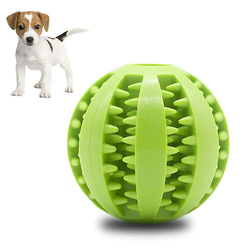 Jouet Chiot, Jouet Balle Snack Non-Toxique pour Chien, Convient aux Chiots et Chats Jouet Interactif Balle Nourricière 7 Cm