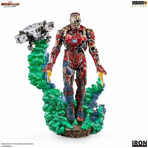 Iron Studios Spider-Man : Far From Home - Statue Iron Man Illusion Deluxe 1/10