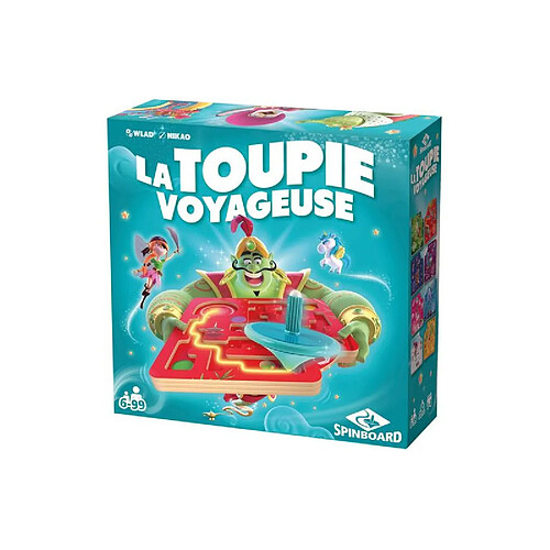 Jeu d'ambiance Buzzy Games Tornade La Toupie Voyageuse