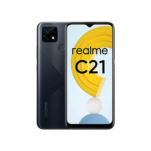 Realme C21 3Go/32Go Dual SIM Noir (Cross Black)