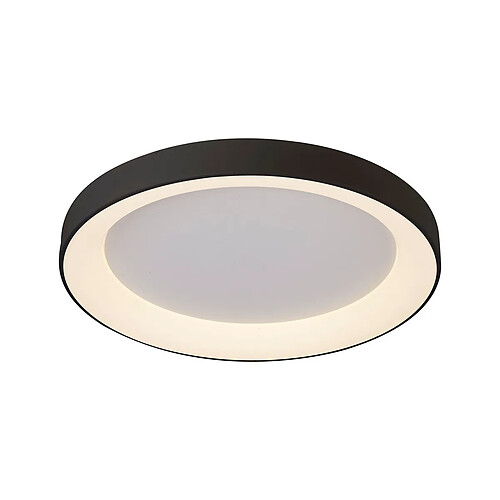 Inspired Ring Ceiling 65cm 48W LED, 3000K, 3900lm, Noir, 3 ans de garantie