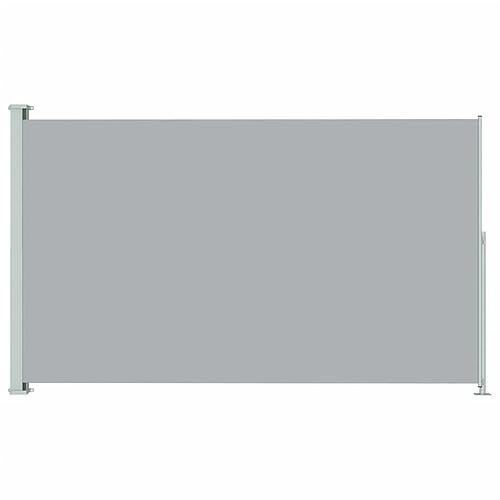 Maison Chic Auvent latéral rétractable de balcon | Store extérieur | Auvent solaire de patio 180x300 cm Gris -GKD14627