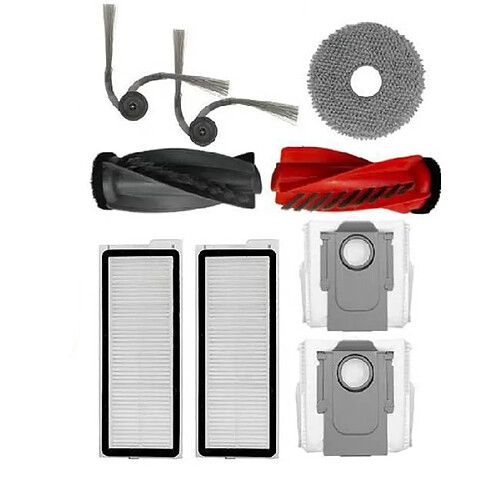 INF Kit d'accessoires pour aspirateur robot Roborock Q Revo Curv