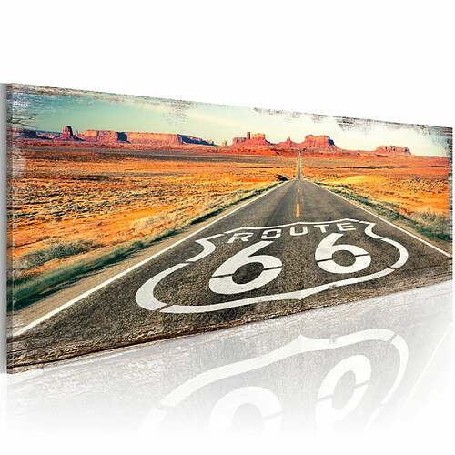 Paris Prix Tableau Imprimé Straight Road 40 x 120 cm