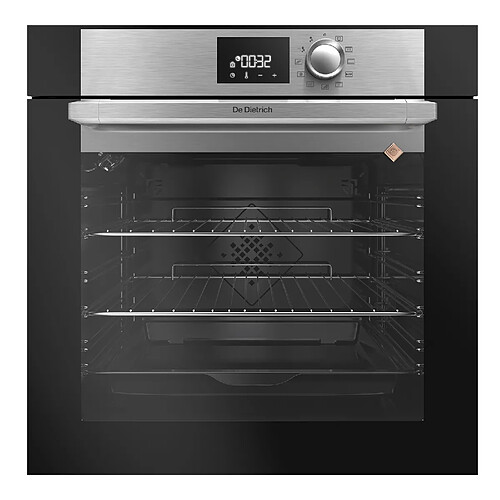 Four intégrable multifonction 73l 60cm a+ pyrolyse noir/inox - dop7220x - DE DIETRICH