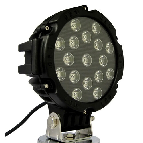 Bcelec F2-0028 Phare Longue Portée LED pour 4x4 et SUV, 9-32V, 51W équivalent 510W FLOOD