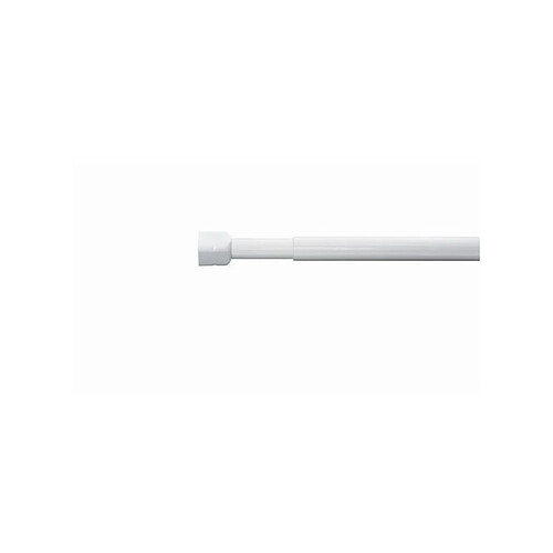 RIDDER Barre de douche télescopique - 110-185 cm Ø 19 mm - Blanc