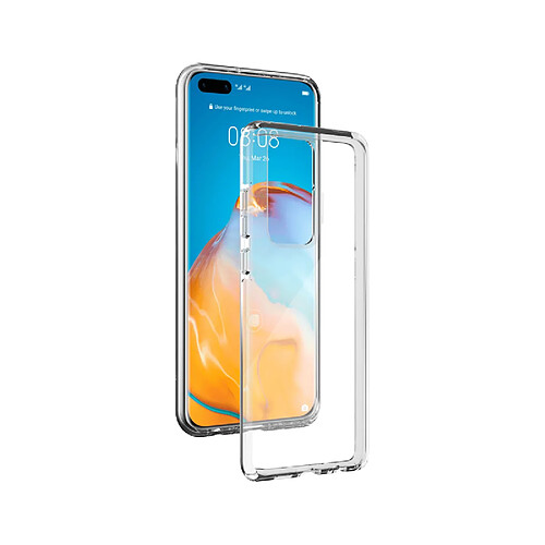 Coque Huawei P40 Pro Silisoft souple Transparente Bigben