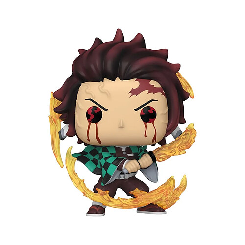 Funko Demon Slayer: Kimetsu no Yaiba - Figurine POP! Tanjiro (Sun Breathing) 9 cm