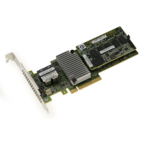 Kalea-Informatique Carte PCIe 3.0 SAS + SATA - 12GB - 8 Ports - OEM 9364-8i avec cache 1GB DDR3 - Raid 0 1 5 6 10 50 60