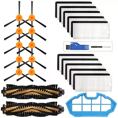 Pièces de rechange pour aspirateur robot Ecovacs Deebot N79 N79S DN622 500 N79W N79Se, Kit d'accessoires