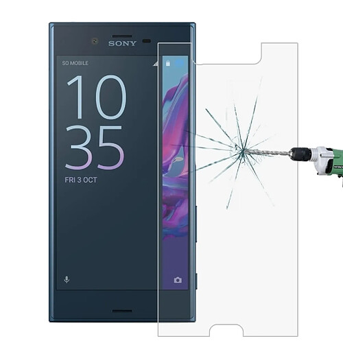 Wewoo Verre trempé pour Sony Xperia XZ 0.26mm 9H Surface Dureté 2.5D Antidéflagrant Film D'écran