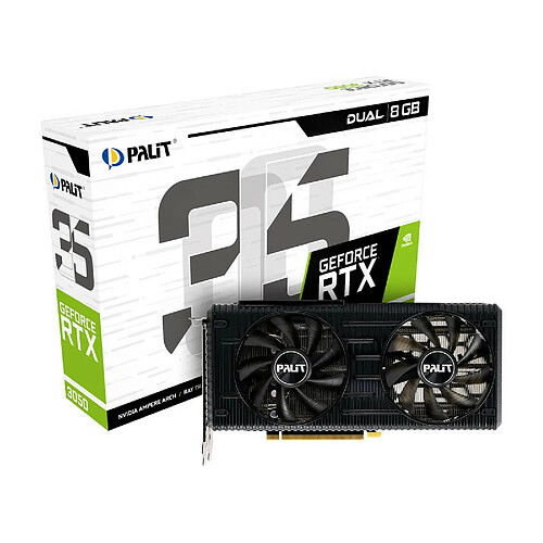 Palit GeForce RTX 3050 Dual (LHR)